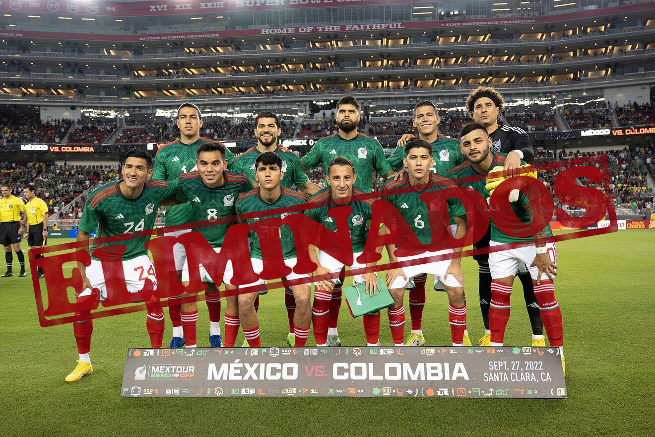 México es eliminado de la Copa Mundial Qatar 2022