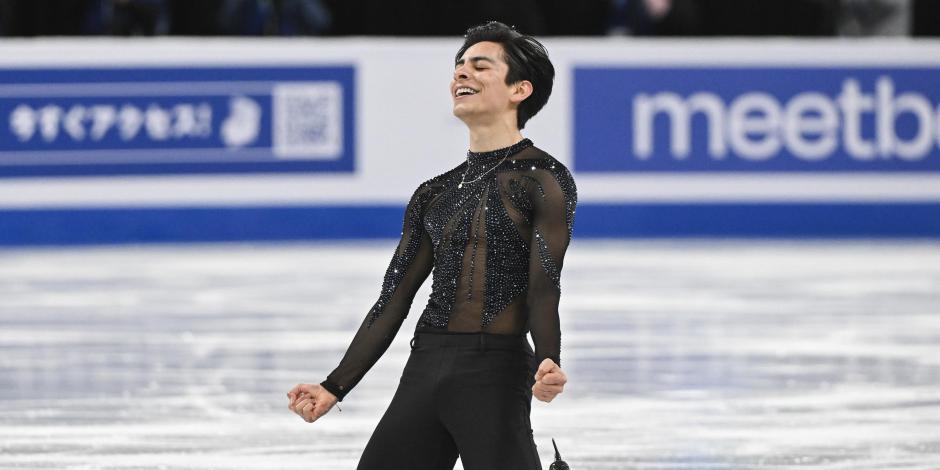 ¡Orgullo mexicano! Donovan Carrillo clasifica a la final del Mundial de patinaje artístico