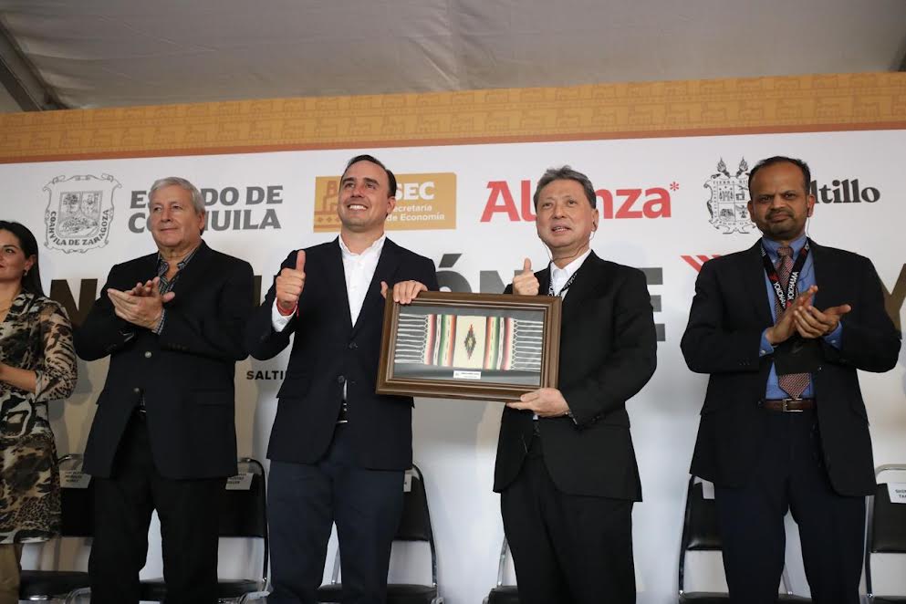 Invierte Yokohama 7 mil millones de pesos en Coahuila