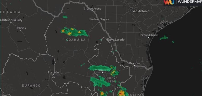 Se esperan temperaturas arriba de los 40 °c, lluvias y vientos fuertes con posibles torbellinos o tornados en Coahuila