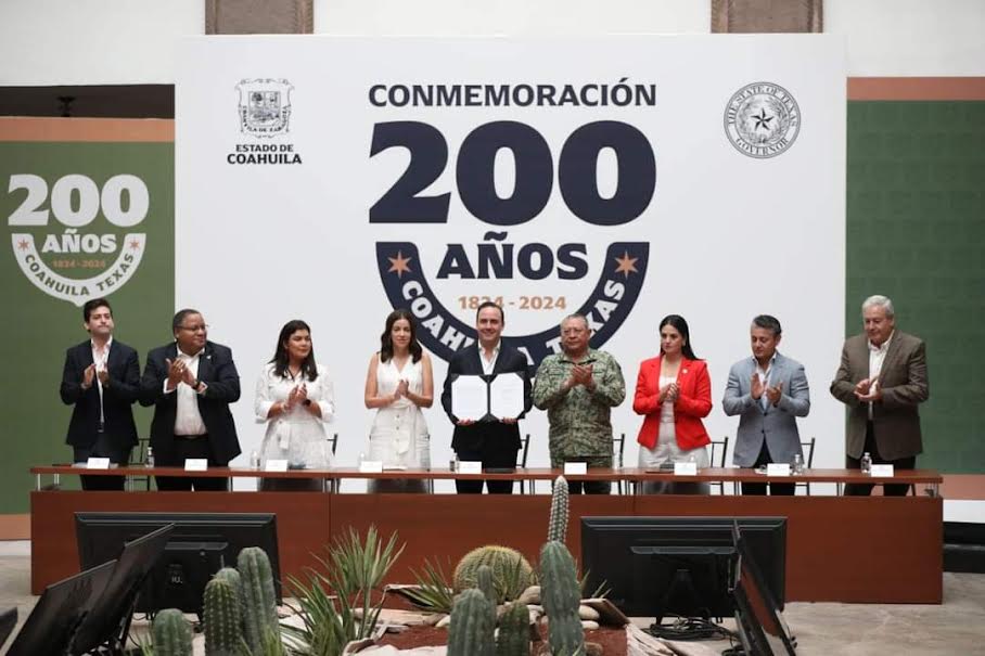 Conmemoran 200 años de historia entre Coahuila y Texas