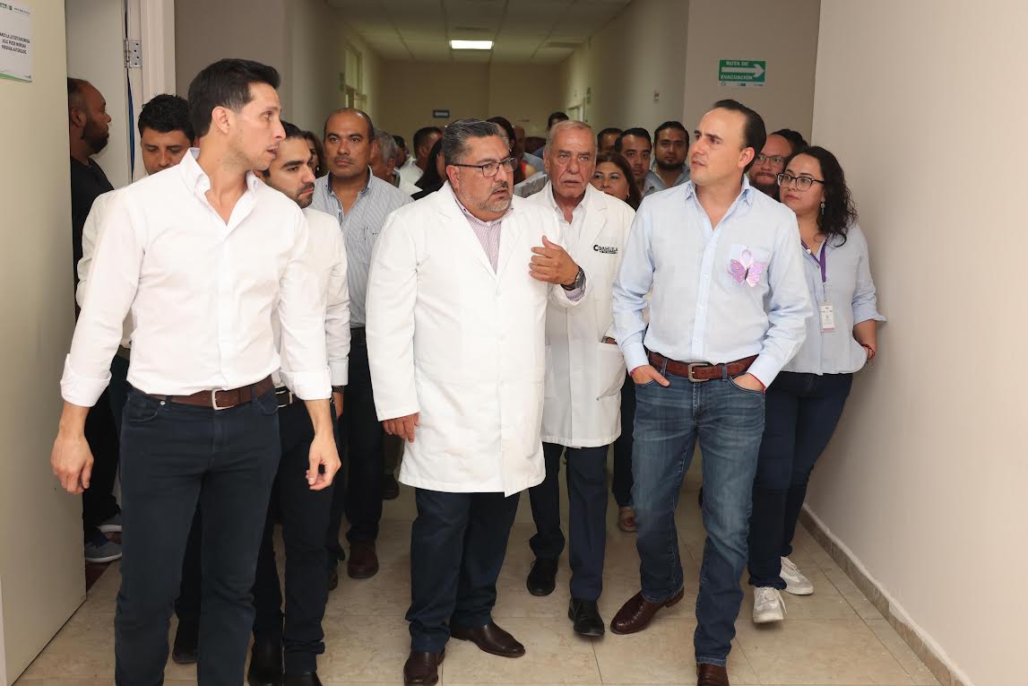 Manolo Jiménez: Estamos mejorando los 14 hospitales generales de Coahuila